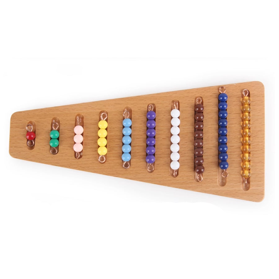 Colored Bead Stairs with Tray